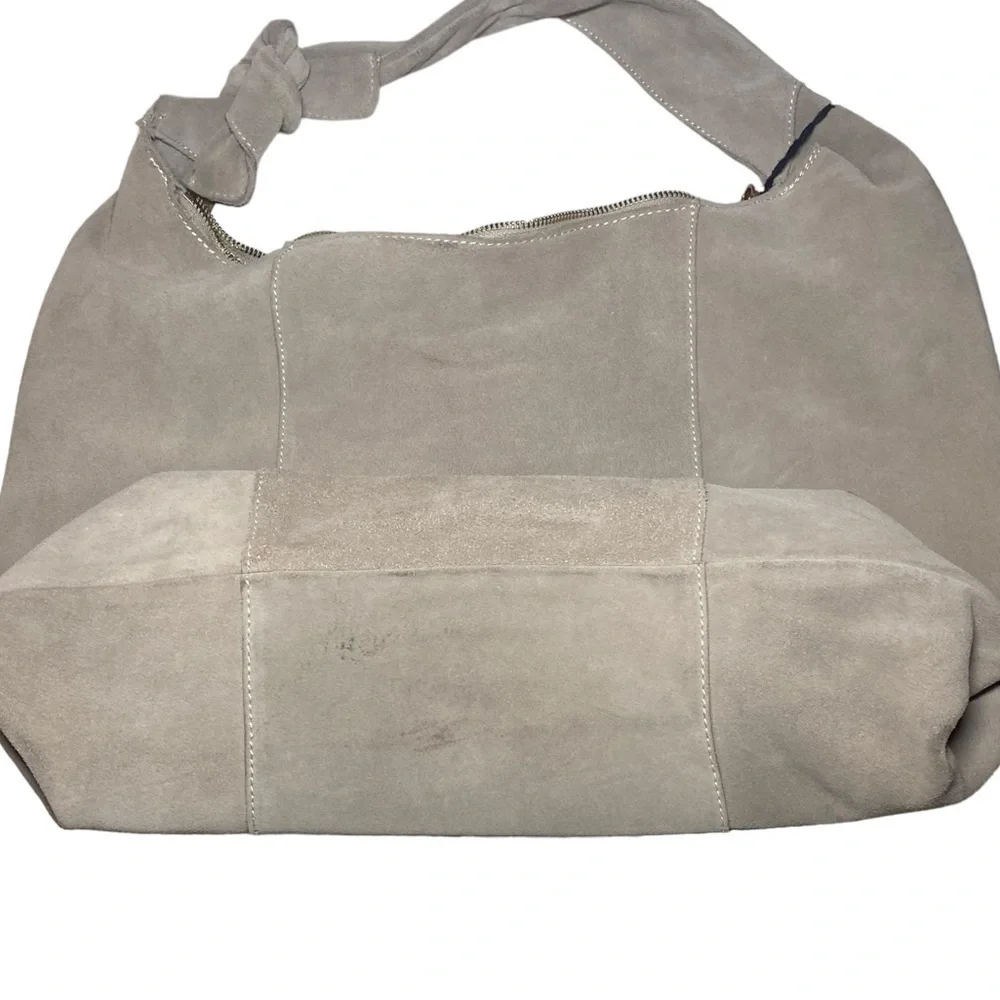 Moda Luxe Suede Hobo Bag